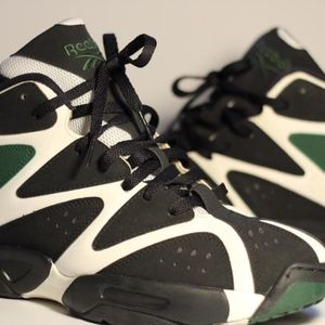 Reebok Kamikaze II Green Super Sonics Sneakers